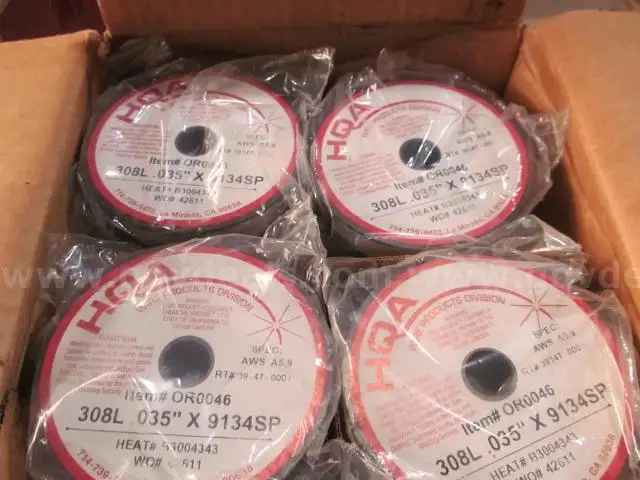 1 Case New Unused HQA ER308L 2# Reels Stainless Steel Welding Wire