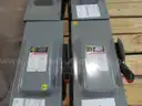 Lot of 4 ea Square D Heavy Duty Safety Switches 100 AMP 600 VAC