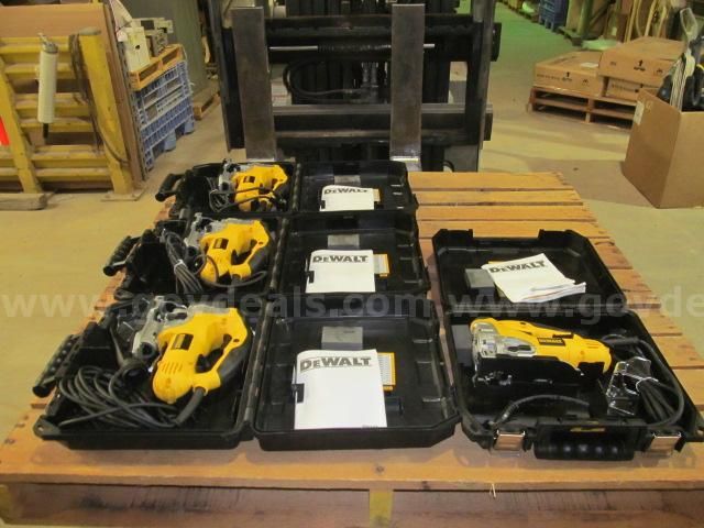 Lot of 4 New Unused Dewalt DW 331 K Electric Jig Saws