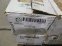 1 Pallet of Hardware :  Floor Plates and 2-hole Brackets