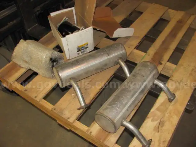 New Unused Golf Cart Parts: Mufflers and Starters
