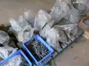 3 Pallets of Galvanized Hardware:  Lag Bolts and Carriage Bolts, Various Sizes