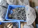 3 Pallets of Galvanized Hardware:  Lag Bolts and Carriage Bolts, Various Sizes