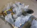 3 Pallets of Galvanized Hardware:  Lag Bolts and Carriage Bolts, Various Sizes