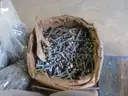 3 Pallets of Galvanized Hardware:  Lag Bolts and Carriage Bolts, Various Sizes
