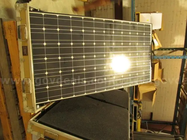 Lot of 6 ea Boxes with 2 ea Solar Panels by Panasonic