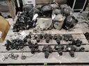 Lot of PVS-7 Night Vision Housings, Parts &#x26; Storage Bags