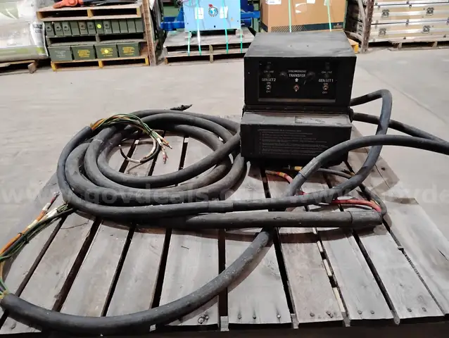 US Army 5kw / 10kw Generator Transfer Switch Box Assembly