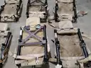 Lot of Six BAE Systems Military Vehicle Troopseats w/ 5-Point Harness