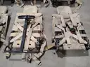 Lot of Six BAE Systems Military Vehicle Troopseats w/ 5-Point Harness