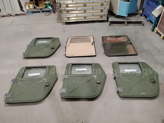 Lot of Six Military Humvee Doors