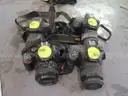 Lot of 4 ea Cameras:  1 ea Nikon D5600, 2 ea Sony CX58, 1 ea Sony CX