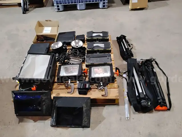 Lot of Misc Camera Lighting Equipment