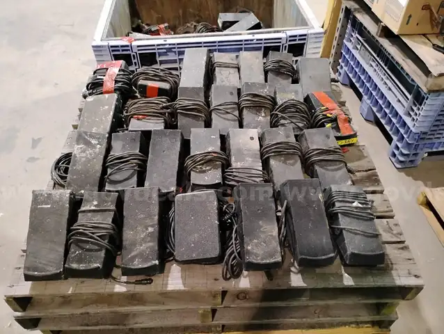 Lot of 28 ea Misc Miller Welder Amperage Control Foot Pedals