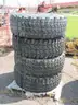 Lot of 4 ea Tires with Rims # 395/85R20