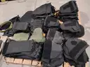 Large Lot of Tactical Body Armor / Plate Carriers &#x26; Accessories