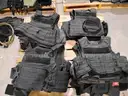 Large Lot of Tactical Body Armor / Plate Carriers &#x26; Accessories