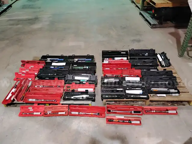 Lot of Approx 46 Torque Wrenches