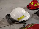Lot of Five Fire Fighter Helmets