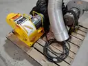 Two 8&#x22; Confined Space Blowers w/ Hose