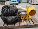 Two 8&#x22; Confined Space Blowers w/ Hose