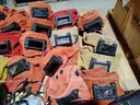 Lot of 16 Leather Welding Hoods w/ Extras