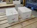 Two FireKing MV1000 MediaVault Fire Resistant Safes