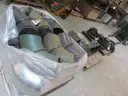 3 Pallet lot of Misc Elbows, Flanges, Caps and More 10&#x22; and  8&#x22;
