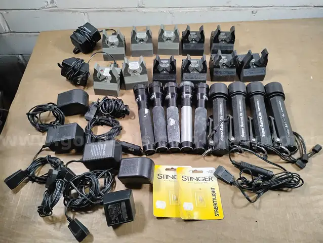 Lot of Streamlight &#x26; Pelican Flashlights