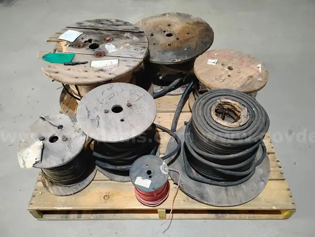 Pallet lot of Misc Wire