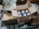Four Pallet Lot of Nalgene Bottles & Plastic Bags