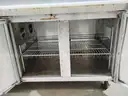 Avantco Two Door Refrigerated Prep Table 60"W