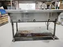 Eagle 48&#x22; Stainless Steel Open Well 3 Pan Electric Hot Food Table