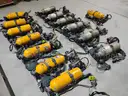 Two Pallet Lot of 14 ea Scott SCBA Air Packs