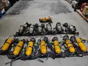 Two Pallet Lot of 14 ea Scott SCBA Air Packs