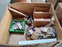 4 Plt Misc Industrial Lot : cables, chain, rubber belts, fans and more.