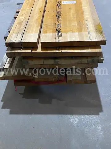 1 Lot of 7 ea Butcher Block Tops