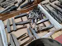 1 Pallet Lot of Misc Machine Tool Parts & Accessories