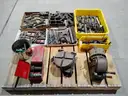 1 Pallet Lot of Misc Machine Tool Parts & Accessories
