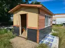 Approximate 10&#x27; x 14&#x27; storage building