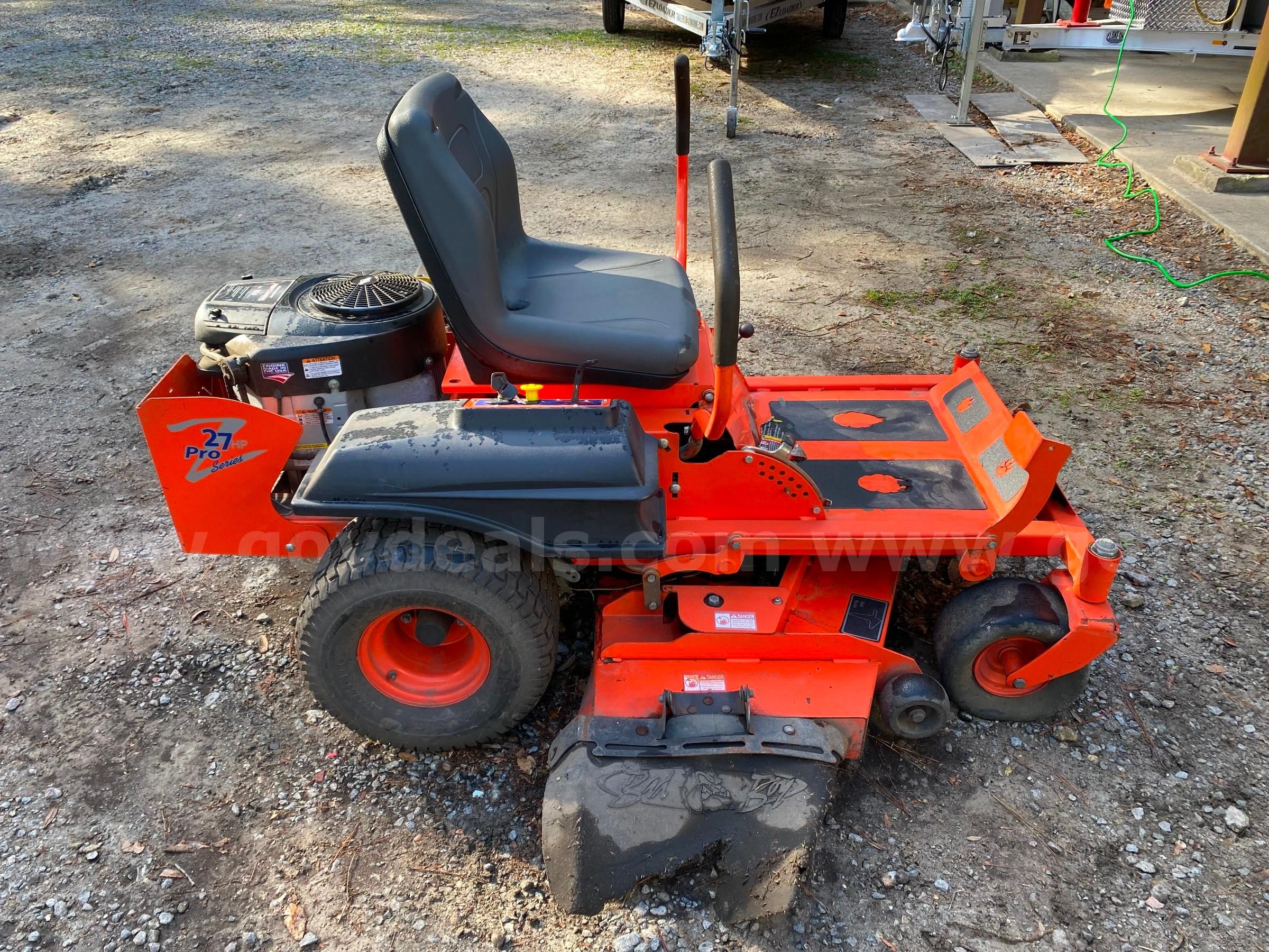 2012 bad boy mower hot sale