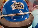 Six Police Crowd Control Helmets - With a Vintage look