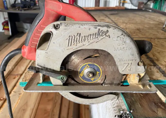 Multiple tools -  saws, drills