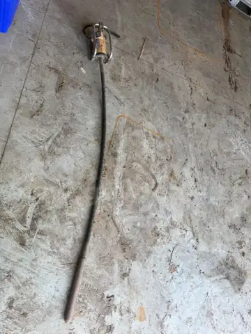2- electric concrete vibrators and air core drill