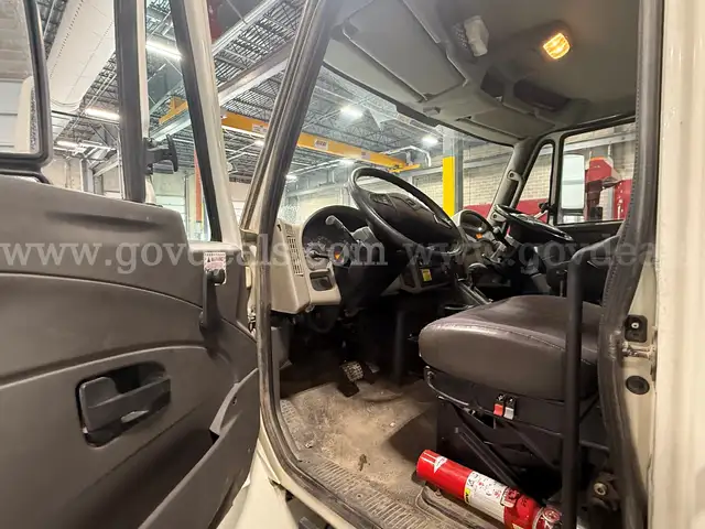 2013 International DuraStar 4300 with Tymco 600 Regenerative Air Sweeper