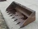 72" Skid Loader Material Bucket