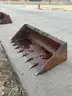 72" Skid Loader Material Bucket