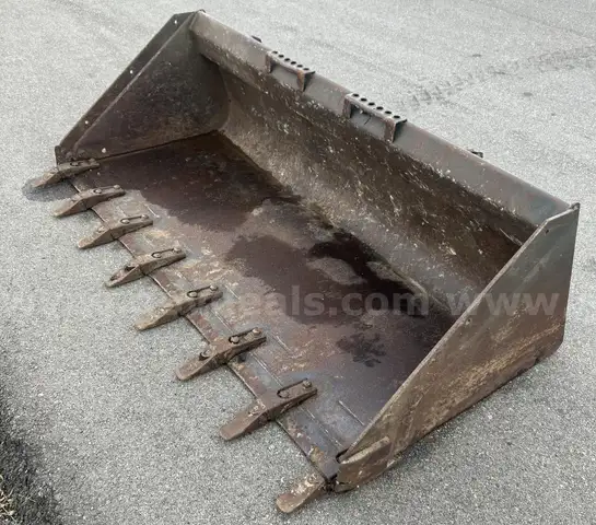 72" Skid Loader Material Bucket