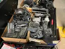 Assorted Used Police Vehicle Electronics and Hardware