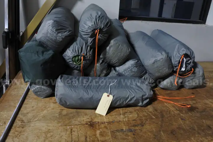 TENTS, LOT OF